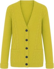 Women Ladies Cable Chunky Knit