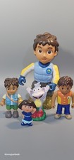 Dora The Explorer And Go Diego Go Toy Figures Cake Toppers Bundle.