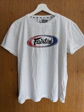 Fairtex Vintage Logo T-shirt TS4 Size Medium White