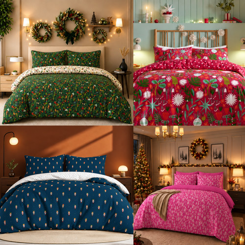 Christmas duvet cover set - christmas,