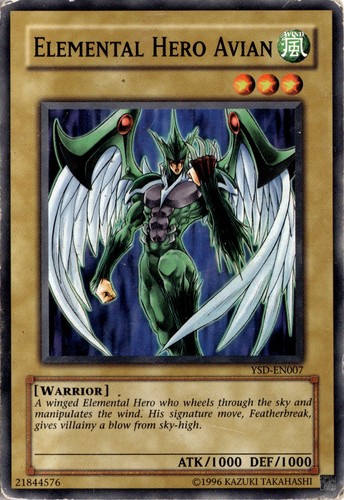 Elemental hero avian - hero,