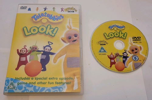 Teletubbies look dvd vgc - r2,