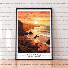 Cornwall Art Illustration