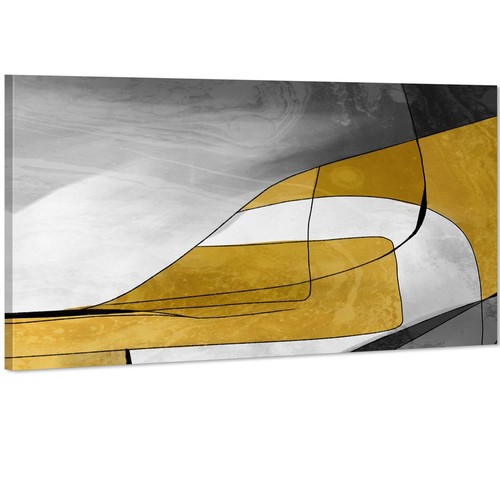Abstract mustard yellow grey - abstract,