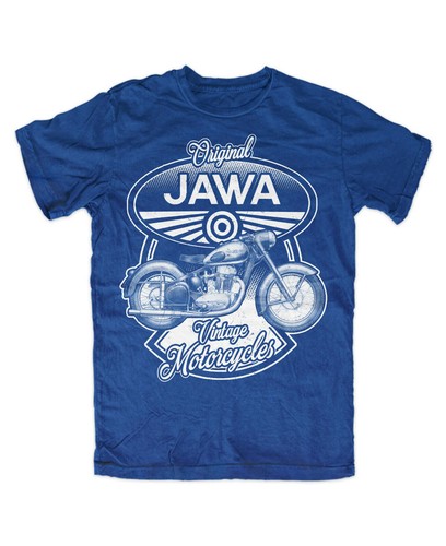 Jawa shirt blue m2 - jawa,