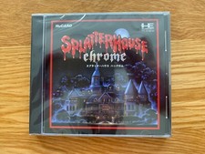 Splatterhouse Chrome PC Engine Works Turbo Duo TurboGrafx Read Description!