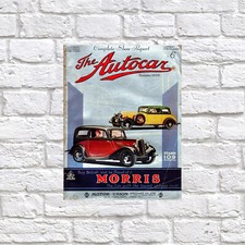 Morris The Autocar, Retro tin