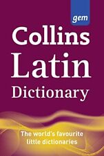 Collins Gem Latin Dictionary (Collins Gem) by Collins Dictionaries Paperback The