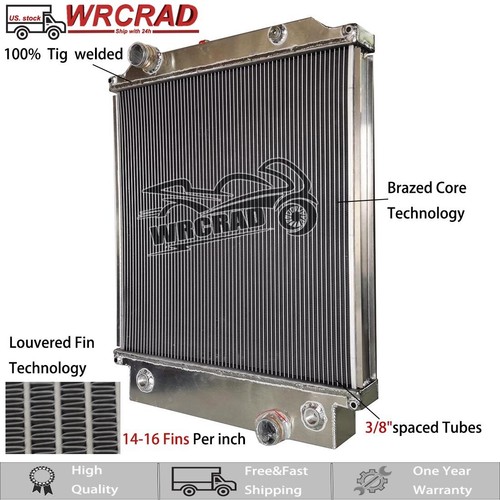 Aluminum radiator fit blue - radiator,