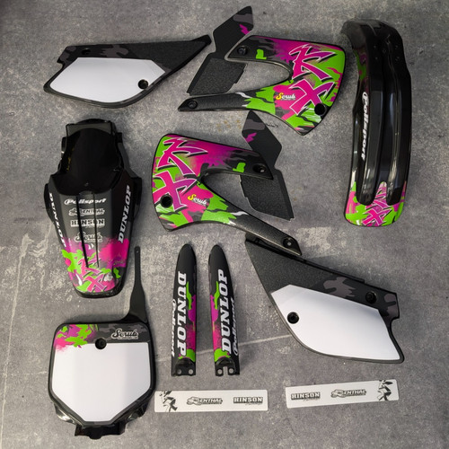 Plastics graphics kawasaki - plastics,