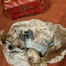 LUCAS 469403 contact set BSA Dandy flywheel magneto genuine new old stock.