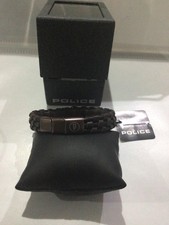 police leather bracelet brand