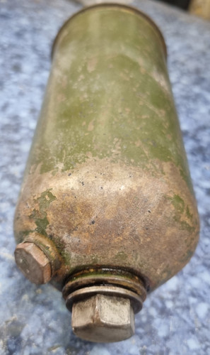 Oil filter canister with drain - filter,
