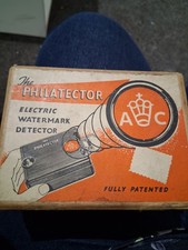 Philatector Watermark Detector With Filters ( For Stamps) H & A Wallace