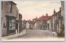 Woking village street scene - village,