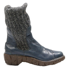 EL NATURALISTA Snow Boots Blue Synthetic Womens UK 4.5