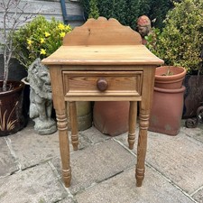 Vintage Pine Bedside Table