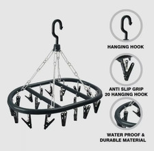 Peg Dryer 20 Clip Sock Airer