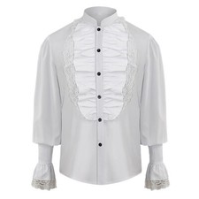 Men Puff Long Sleeve Vampire