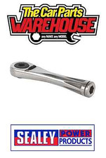 Sealey AK6962 Bit Driver Ratchet Micro 1/4" Hex Stainless Steel Small Access