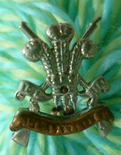3rd carabiniers collar badge - carabiniers,