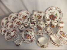 Mason's Fruit Basket Red - vintage ironstone tableware, large selection - 9A0A #