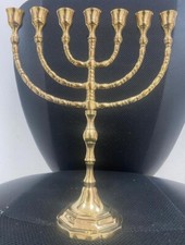 Brass Menorah 7 Israel