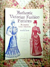 Authentic Victorian Fashion Patterns Magazine,Ladie's Fashion Sawing Patterns Vi