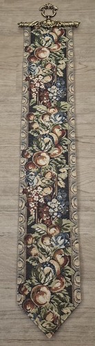 Vintage tapestry bell - bell, pull
