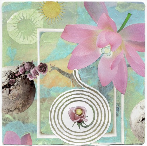 Meditation ooak mixed media - ooak,