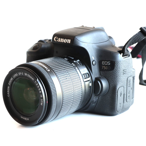 Canon eos 750d 2mp dslr - canon, 24.2mp