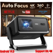 XGODY Auto Focus 8K Projector
