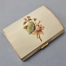 VINTAGE BRASS AND ENAMEL