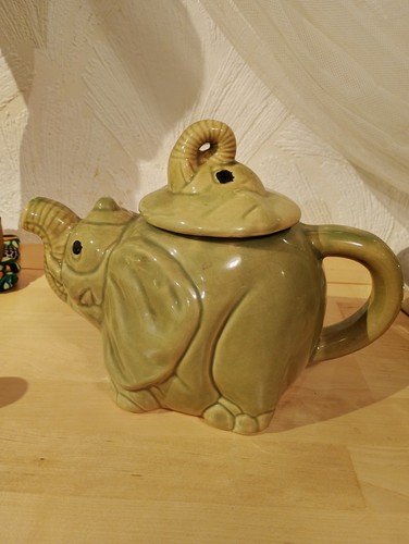 Woolbro elephant green - woolbro, ceramic
