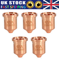 5Pcs 220819 Plasma Cutter Nozzle Tips For Hypertherm MAX65 Plasma Cutting Torch