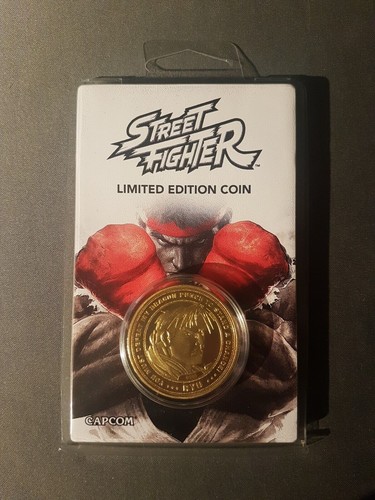 Street fighter gold coin ryu - street,