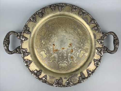 Vtg grapevine silverplate on - grapevine,