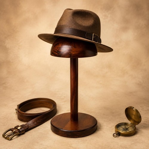 Vintage hat display stand - hat,