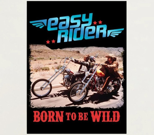 Easy rider poster 11x15 in - easy,