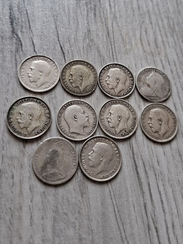10x antique british - british, silver