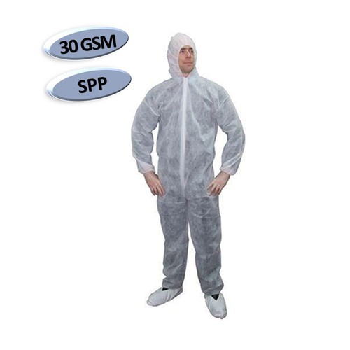 Disposable coveralls white - coveralls,