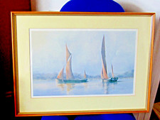 Sailing Barges Art Print from the Haste Gallery by Christien