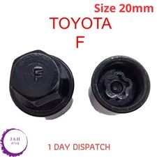 MASTER LOCKING WHEEL SECURITY KEY 20mm BOLT SOCKET REMOVER LETTER F FOR TOYOTA