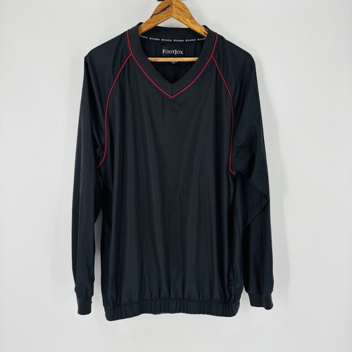 Footjoy pullover mens black - footjoy,