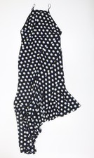 Topshop Women's Black Polka