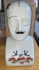 Porcelain phrenology Tattoo