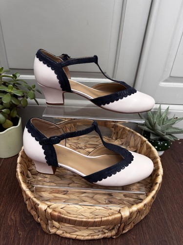 Hotter viviene cream navy blue - viviene,