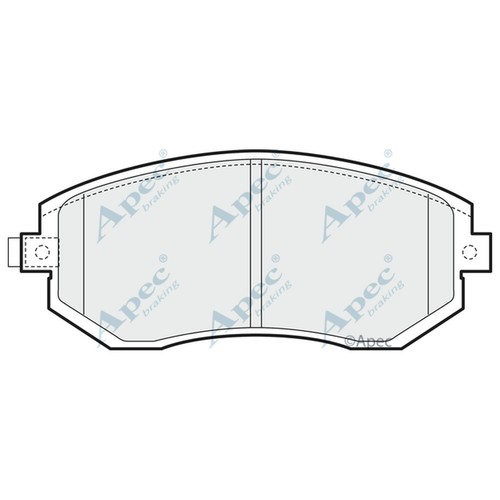 Brake pads set - set, subaru