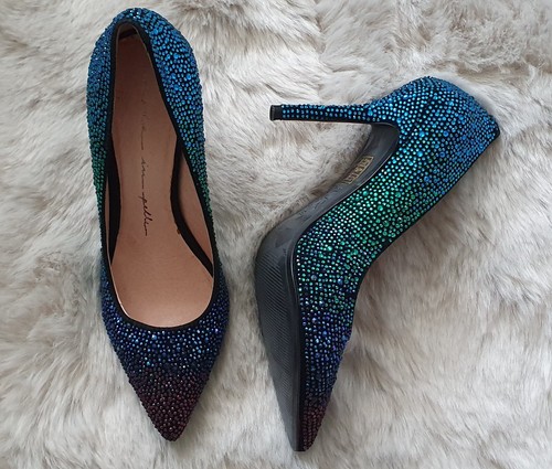Moda pelle lucina diamanté - in,