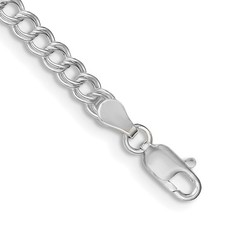 Sterling Silver 4.25mm Double